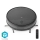 Pametni robotski usisivač sa mopom 28W/2500 mAh Wi-Fi crno + Daljinski upravljač