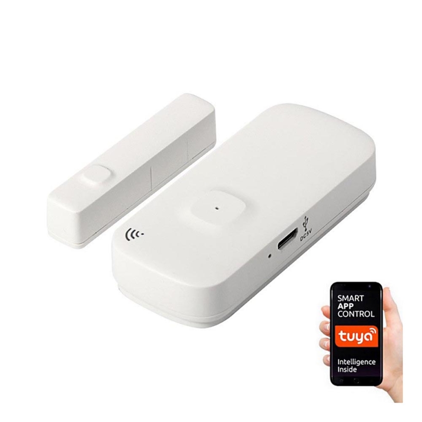 Pametni senzor za vrata i prozore 3,7V 500 mAh Wi-Fi Tuya