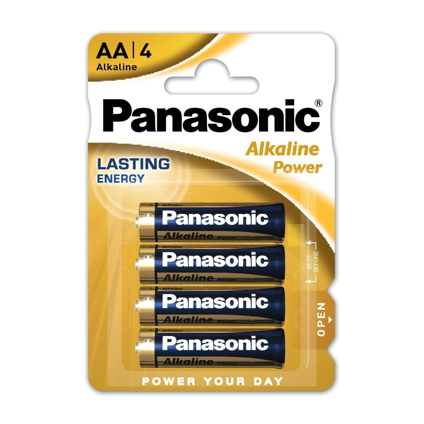 Panasonic - 4 kom Alkalne baterije AA/LR06