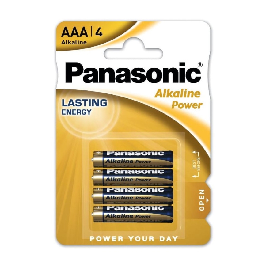Panasonic - 4 kom Alkalne baterije AAA/LR03