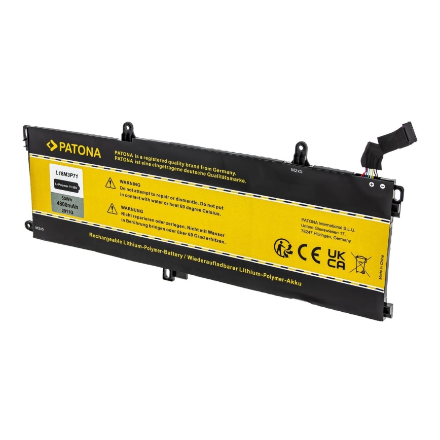 PATONA - Akumulatorska baterija za Lenovo Thinkpad P53S/T590, 4800 mAh, Li-Pol, 11,55 V, L18M3P71