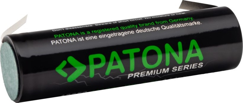 PATONA - Baterija 18650 Li-lon 3000mAh PREMIUM 3,7V sa trakastim izvodima za lemljenje