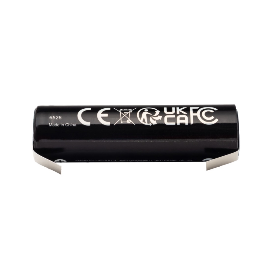 PATONA - Baterija 18650 Li-lon 3000mAh PREMIUM 3,7V sa trakastim izvodima za lemljenje