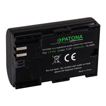 PATONA - Baterija Canon LP-E6 2000mAh Li-Ion Premium