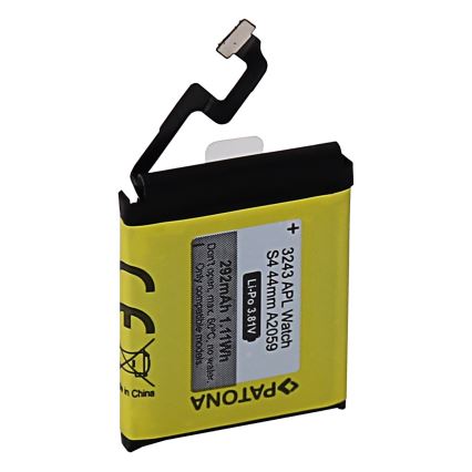 PATONA - Baterija za Apple Watch 4, 292 mAh, A2059, 44 mm