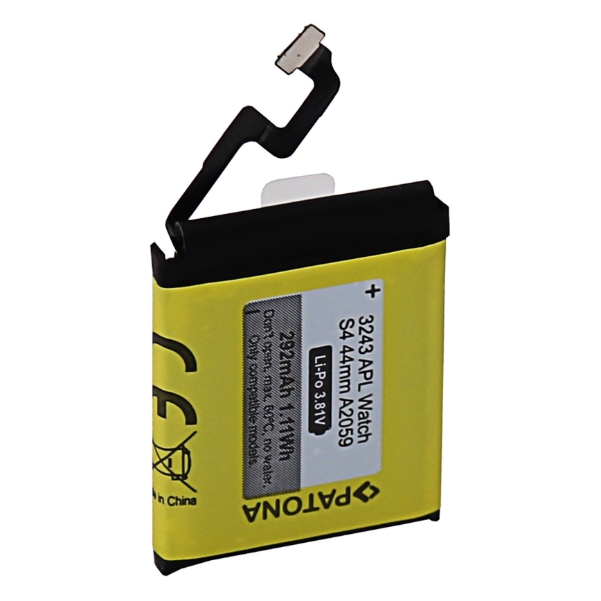 PATONA - Baterija za Apple Watch 4, 292 mAh, A2059, 44 mm