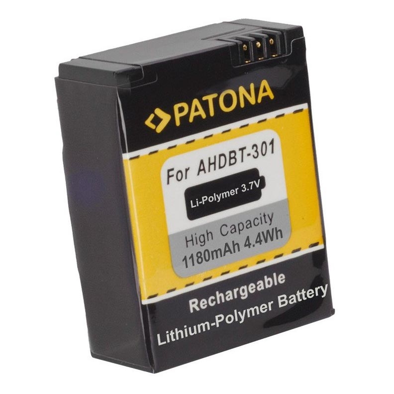 PATONA - Baterija za GoPro HD Hero 3 1180 mAh Li-Pol