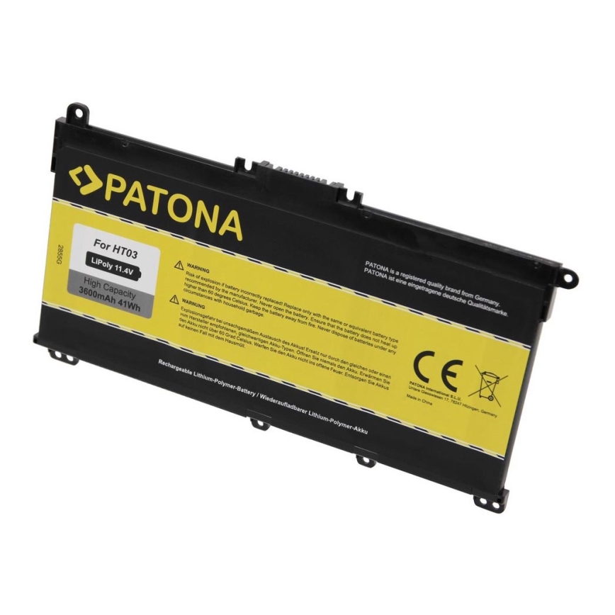 PATONA - Baterija za HP Pavilion X360 14-BA seriju 3400mAh Li-Pol 11,55V BK03 / BK03XL