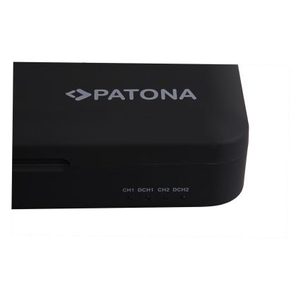 PATONA - Dupli punjač za Canon LP-E6/LP-E6N/LP-E6NH sa powerbankom