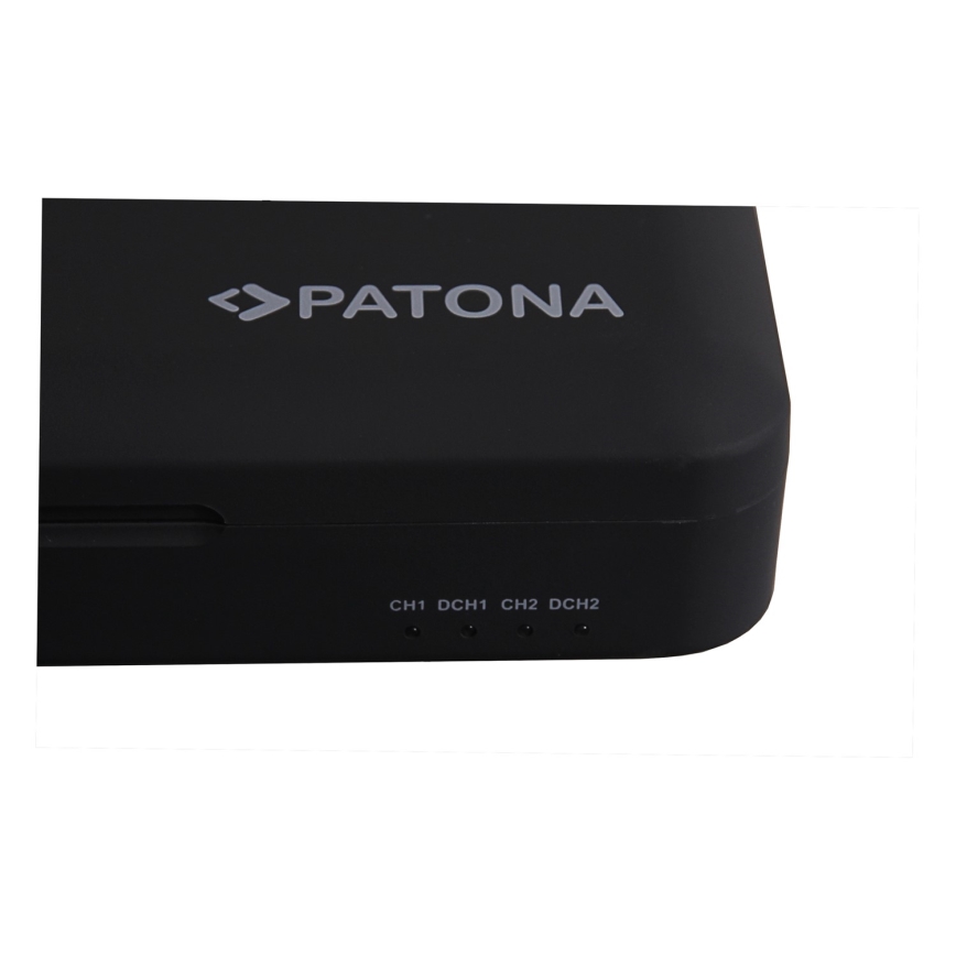 PATONA - Dupli punjač za Canon LP-E6/LP-E6N/LP-E6NH sa powerbankom