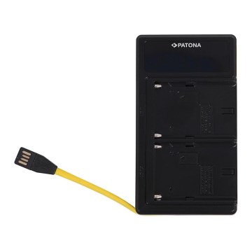 PATONA - Dupli USB punjač za Sony NP-F970/F960/F950