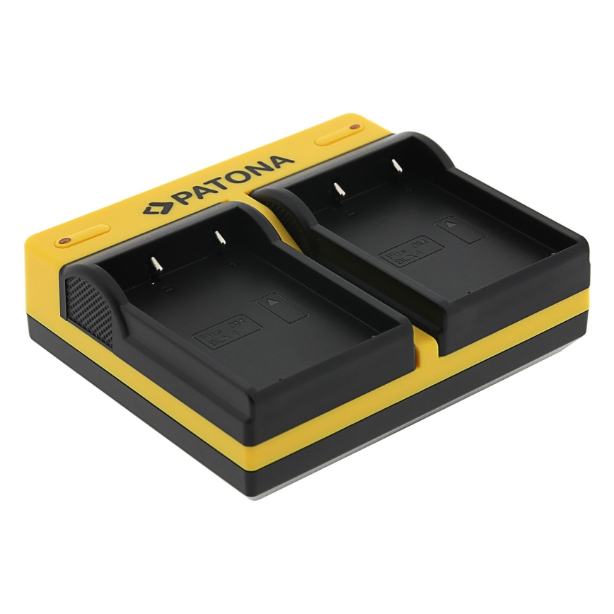 PATONA - Dvostruki brzi foto-punjač za Olympus BLX-1 USB OM-1