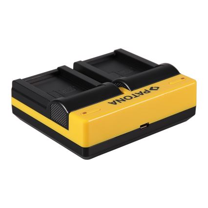 PATONA - Foto punjač Dual Quick za Canon LP-E12 USB