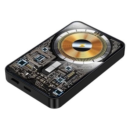 PATONA - Power bank 10 000 mAh Li-Pol, PD 20 W, MagSafe, USB-C i Qi punjenje