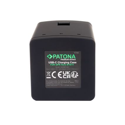 PATONA - Trostruki punjač za GoPro Hero 9/Hero 10/Hero 11/Hero 12