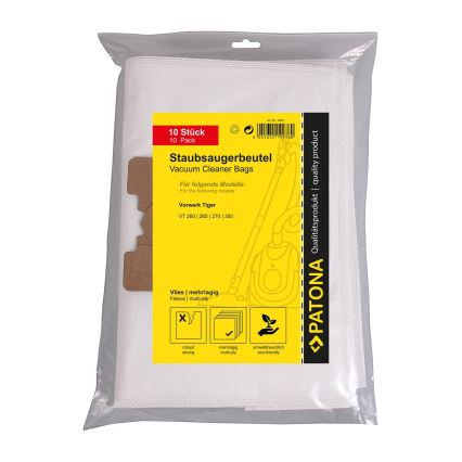 PATONA - Vrećice za usisivač Vorwerk Tiger VT265/VT270/VT300 - 10 komada