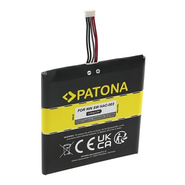 PATONA - Zamenska baterija za Nintendo Switch HAC-003, 4300 mAh, Li-Pol 3,7 V