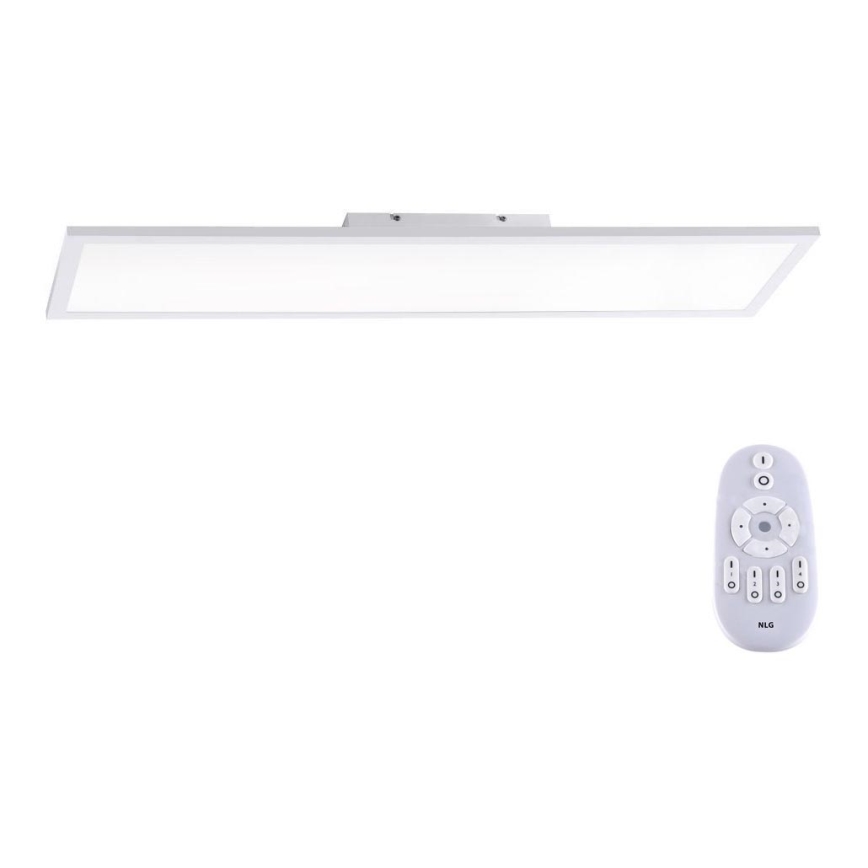 Paul Neuhaus 16533-16-O - LED prigušiva površinski montiran panel FLAT LED/24W/230V 2700-5000K bela + daljinski upravljač