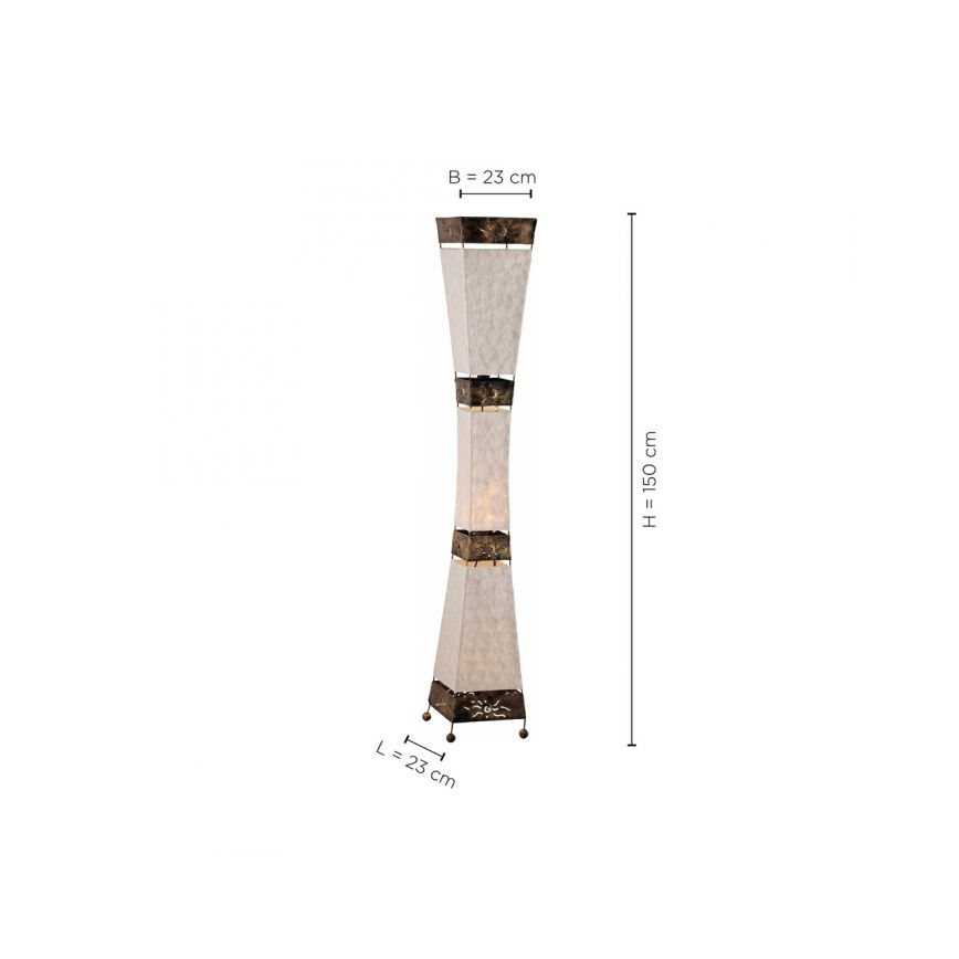 Paul Neuhaus 1923 - Podna lampa ABUJA 3xE27/40W/230V