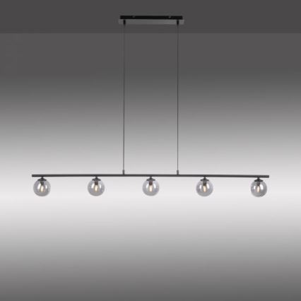 Paul Neuhaus 2026-18 - LED luster na sajli WIDOW 5xG9/3W/230V