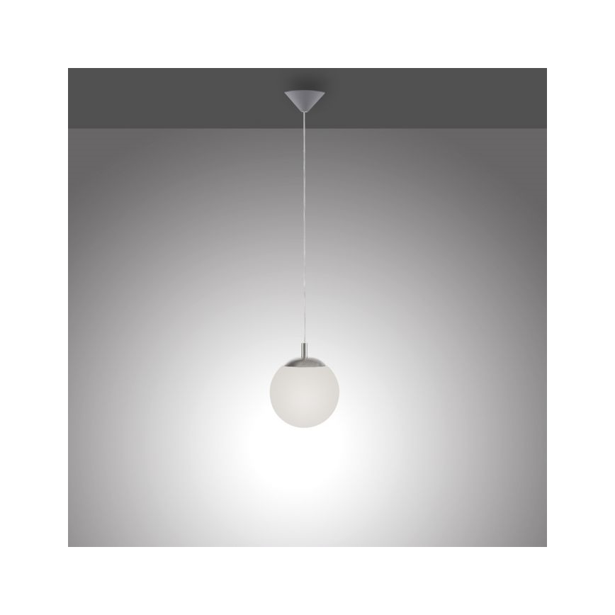 Paul Neuhaus 2072-55 - Luster na sajli BOLO 1xE27/60W/230V, prečnik 20 cm