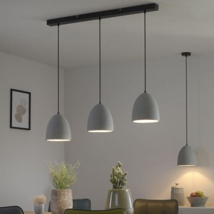 Paul Neuhaus 2231-22 - Luster na sajli ETON 1xE27/40W/230V beton
