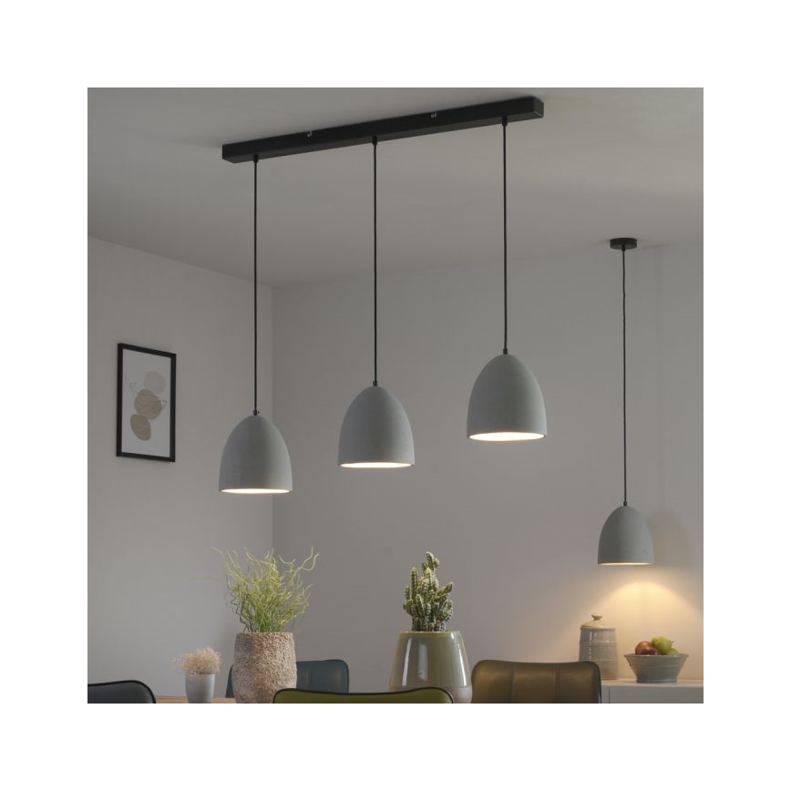 Paul Neuhaus 2231-22 - Luster na sajli ETON 1xE27/40W/230V beton