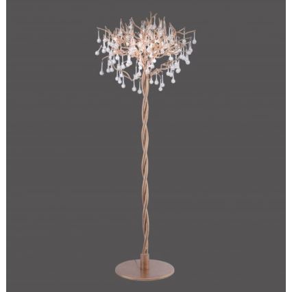 Paul Neuhaus 232-11 - Podna lampa ICICLE 5xG9/40W/230V bakrena