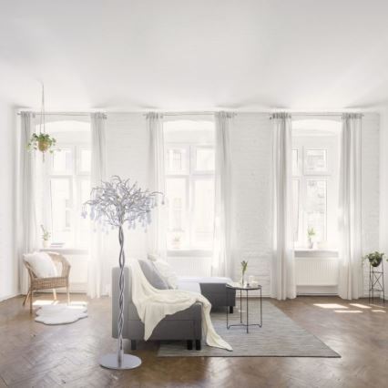 Paul Neuhaus 232-55 - podna lampa ICICLE 5x G9/40W, 230V, sjajni hrom