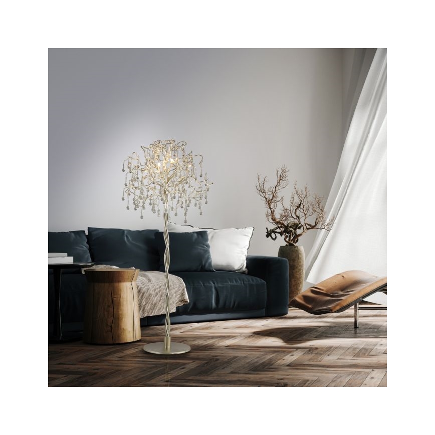 Paul Neuhaus 232-55 - podna lampa ICICLE 5x G9/40W, 230V, sjajni hrom