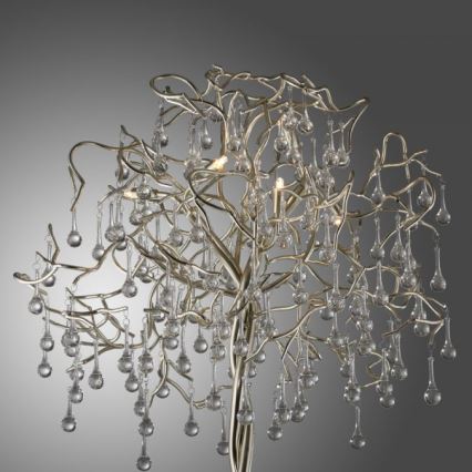 Paul Neuhaus 232-55 - podna lampa ICICLE 5x G9/40W, 230V, sjajni hrom