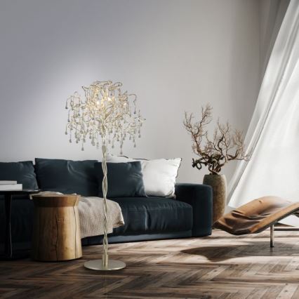 Paul Neuhaus 232-55 - Podna lampa ICICLE 5xG9/40W230V sjajni krom