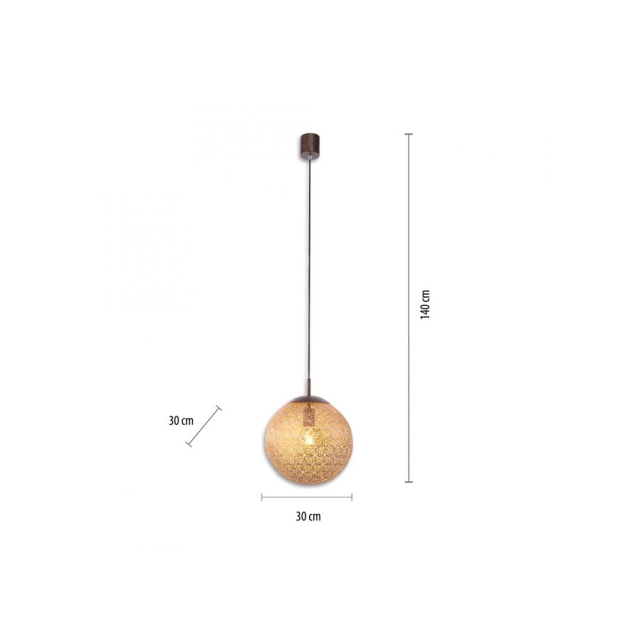 Paul Neuhaus 2420-48 - Luster na sajli GRETA 1xE27/60W/230V pr. 30 cm
