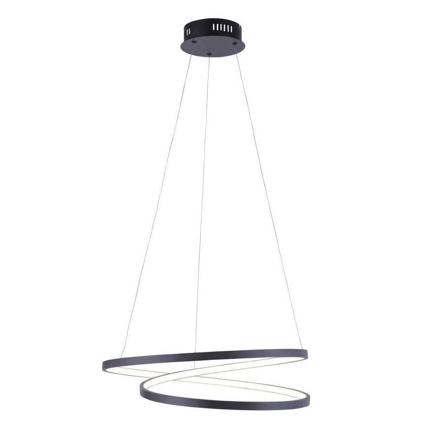 Paul Neuhaus 2472-18 - LED prigušiva luster na sajli ROMAN LED/30W/230V crna