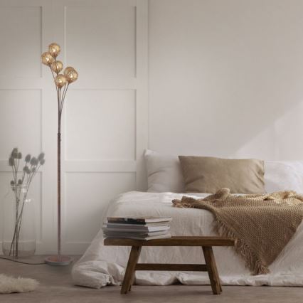 Paul Neuhaus 398-48 - Podna lampa GRETA 6xG9/40W/230V
