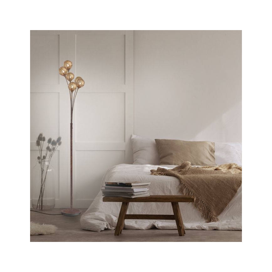 Paul Neuhaus 398-48 - Podna lampa GRETA 6xG9/40W/230V