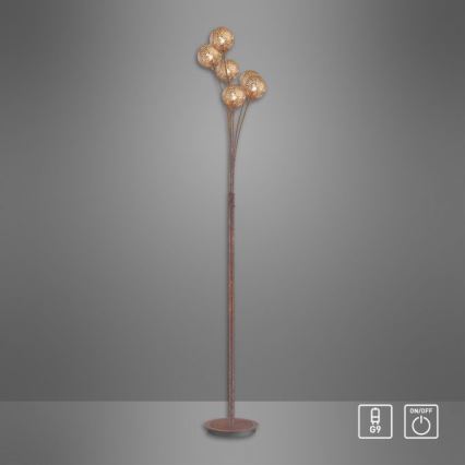 Paul Neuhaus 398-48 - Podna lampa GRETA 6xG9/40W/230V