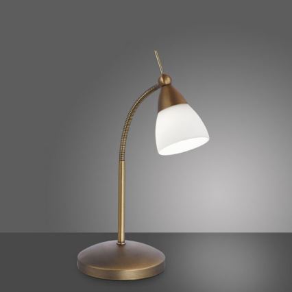 Paul Neuhaus 4001-11 - LED Prigušiva stona lampa na dodir PINO 1xG9/3W/230V bakreno