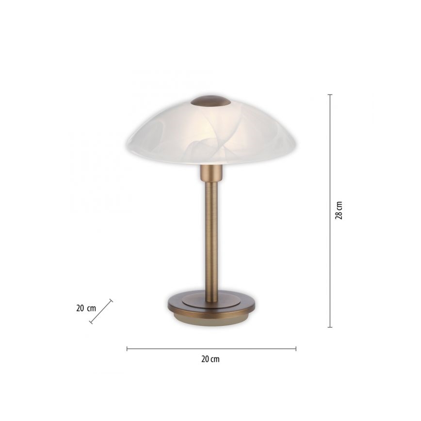 Paul Neuhaus 4026-11 - LED Prigušiva stona lampa na dodir ENOVA 1xG9/2,6W/230V