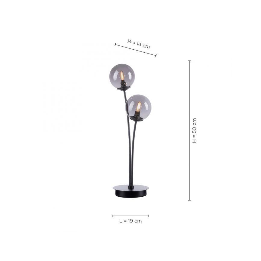 Paul Neuhaus 4040-18 - LED Stona lampa WIDOW 2xG9/3W/230V