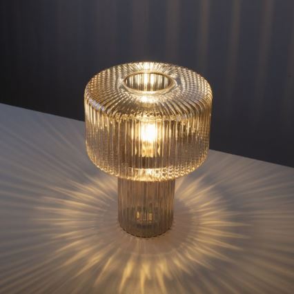 Paul Neuhaus 4092-27 - Stona lampa FUNGUS 1xE27/10W/230V bež