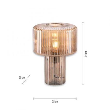 Paul Neuhaus 4092-27 - Stona lampa FUNGUS 1xE27/10W/230V bež
