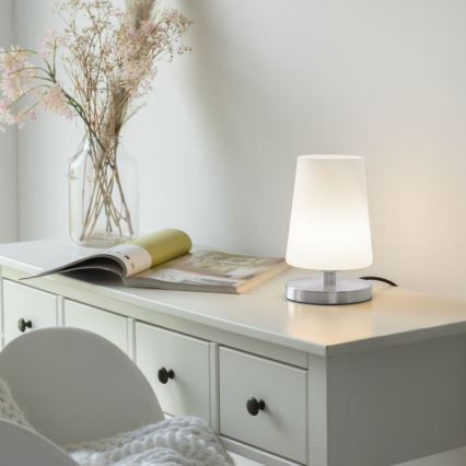 Paul Neuhaus 4146-55 - LED prigušiva dodirna stona lampa SONJA 1xG9/3W/230V mat hrom