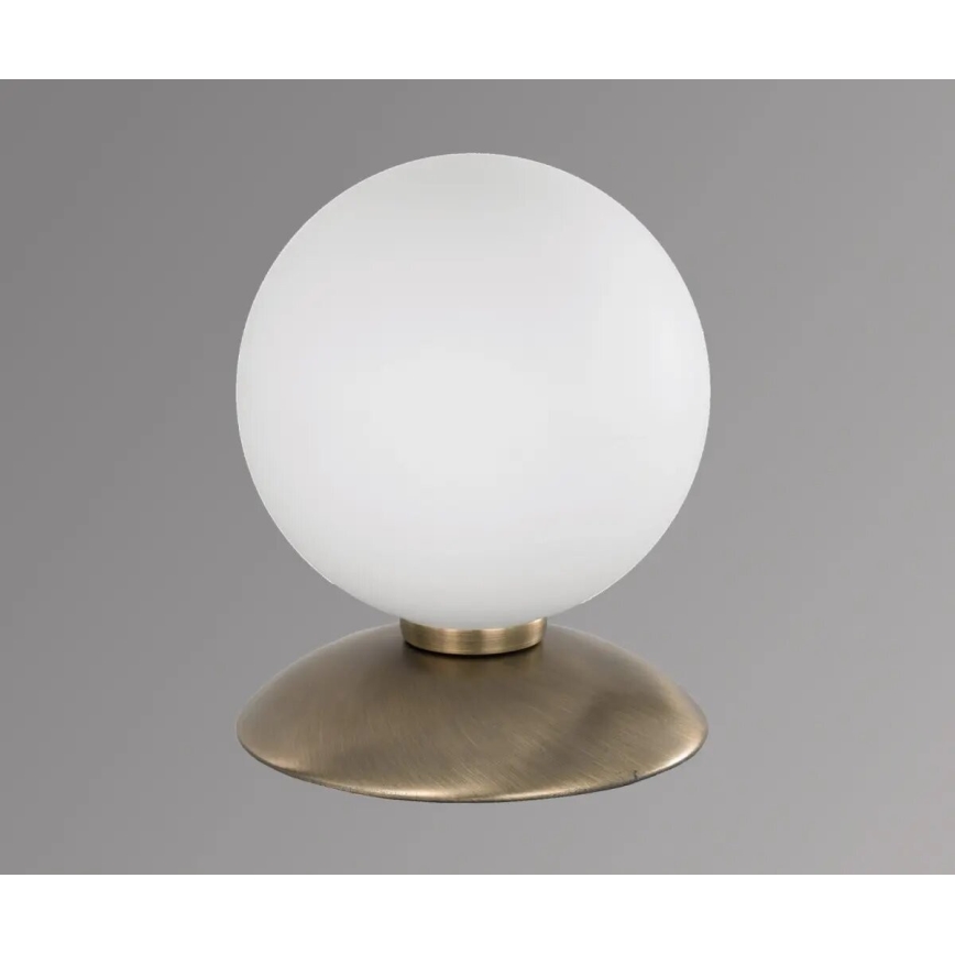 Paul Neuhaus 4437-11 - LED Prigušiva stona lampa na dodir BUBBA 1xG9/28W/230V mesing