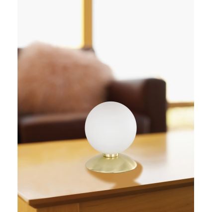 Paul Neuhaus 4437-60 - LED Prigušiva stona lampa na dodir BUBBA 1xG9/28W/230V zlatna