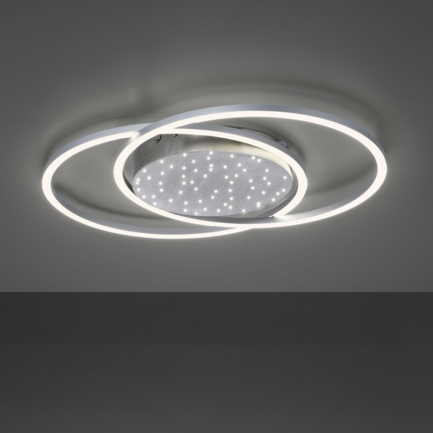 Paul Neuhaus 6025-55 - LED plafonsko svetlo YUKI, prigušiva, LED/48W/230V + daljinski upravljač