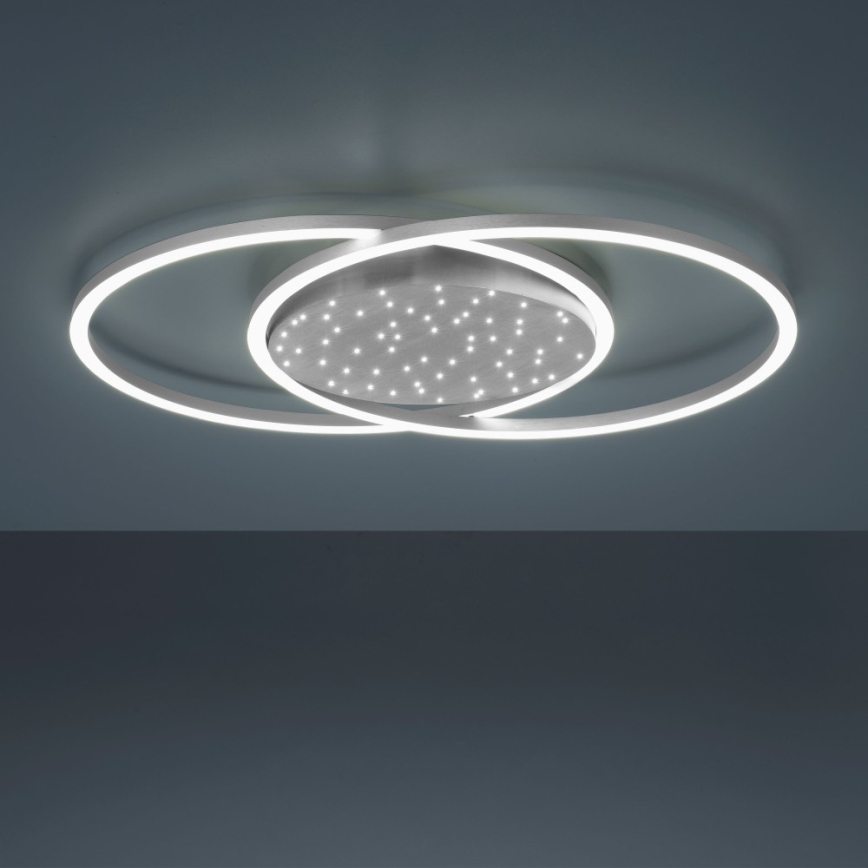 Paul Neuhaus 6025-55 - LED plafonsko svetlo YUKI, prigušiva, LED/48W/230V + daljinski upravljač