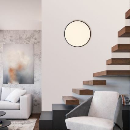 Paul Neuhaus 6071-18 - LED prigušiva plafonska svetiljka Q-PIATO LED/35W/230V prečnik 51 cm 2700-5000K Wi-Fi + daljinsko upravljanje