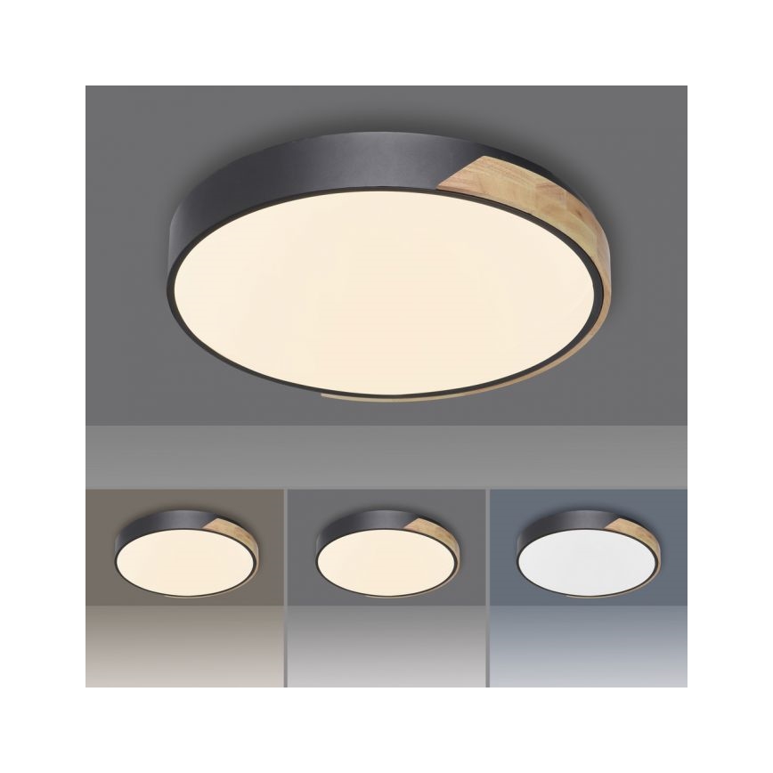 Paul Neuhaus 6071-18 - LED prigušiva plafonska svetiljka Q-PIATO LED/35W/230V prečnik 51 cm 2700-5000K Wi-Fi + daljinsko upravljanje