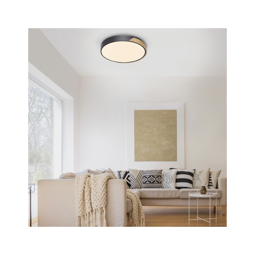Paul Neuhaus 6071-18 - LED Prigušiva plafonjera Q-PIATO LED/35W/230V pr. 51 cm 2700-5000K Wi-Fi + Daljinski upravljač
